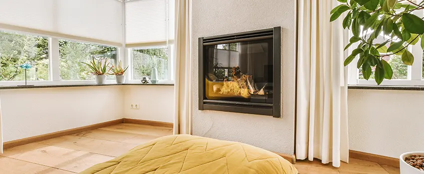 Residential Fireplace Ceramic Glass Installation in Pacifica, CA