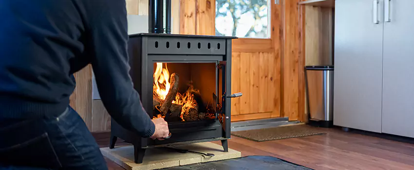 Open Hearth Wood Fireplace Installation in Pacifica, CA