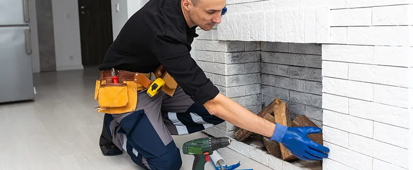 Fireplace Damaged Damper Frame Repair Services in Pacifica, California