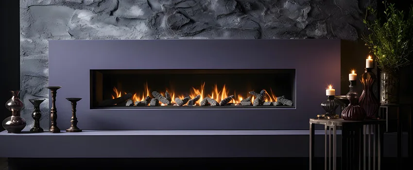 Ember Bed for Ventless Gas Fireplace in Pacifica, CA